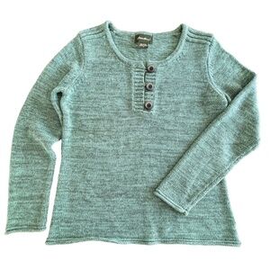Eddie Bauer pullover sweater 100% Cotton size small